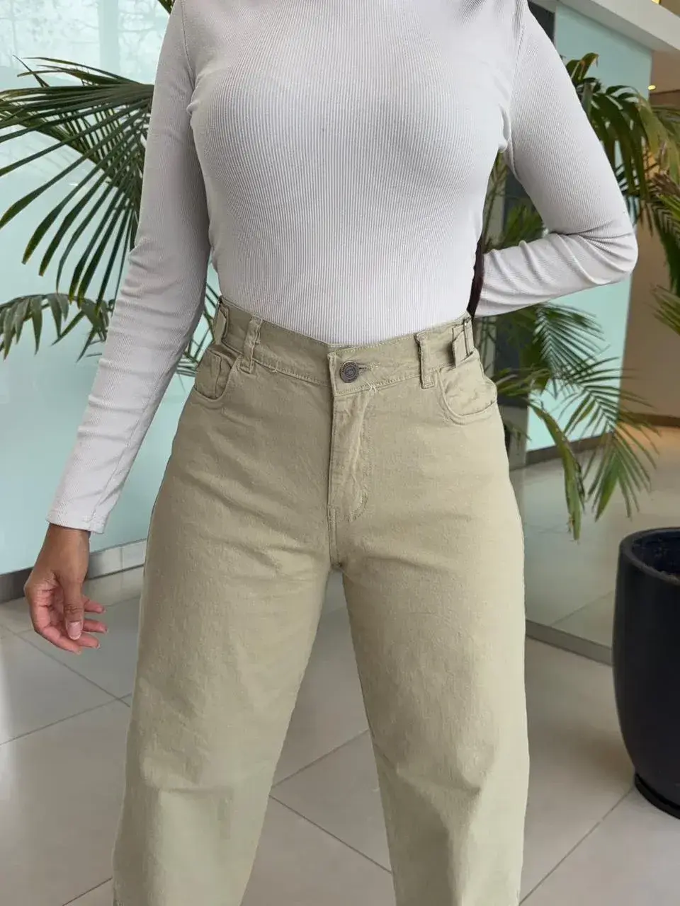 BAGGY PISTACHO (ELASTIZADO)
