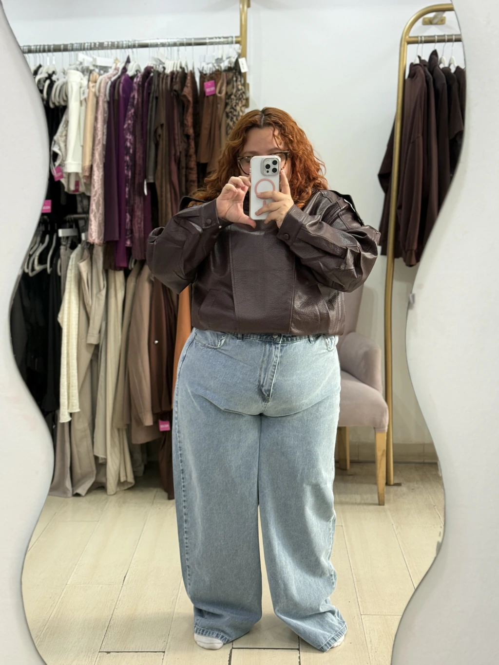 Bomber engomada cuello alto