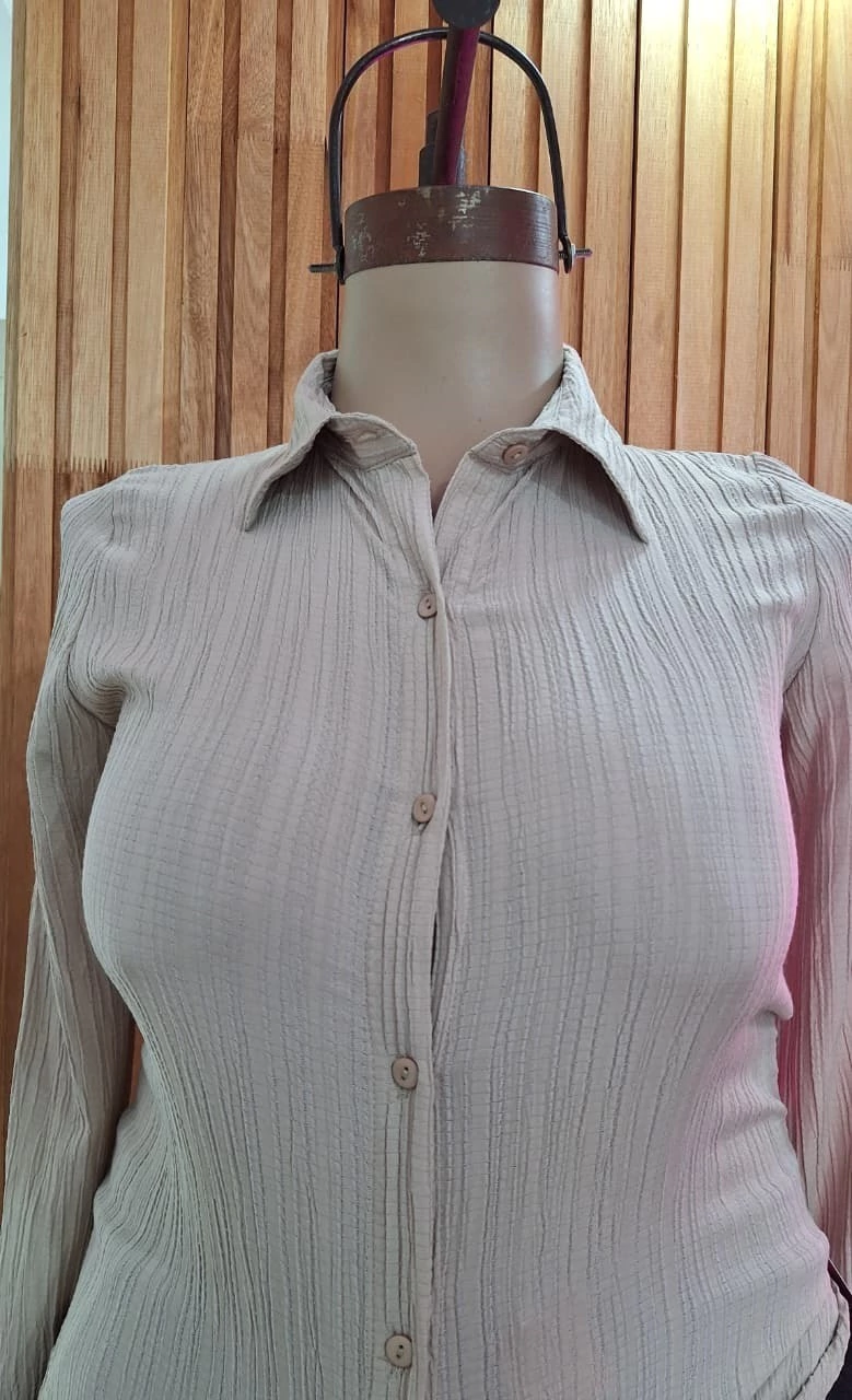 CAMISA PLISADA