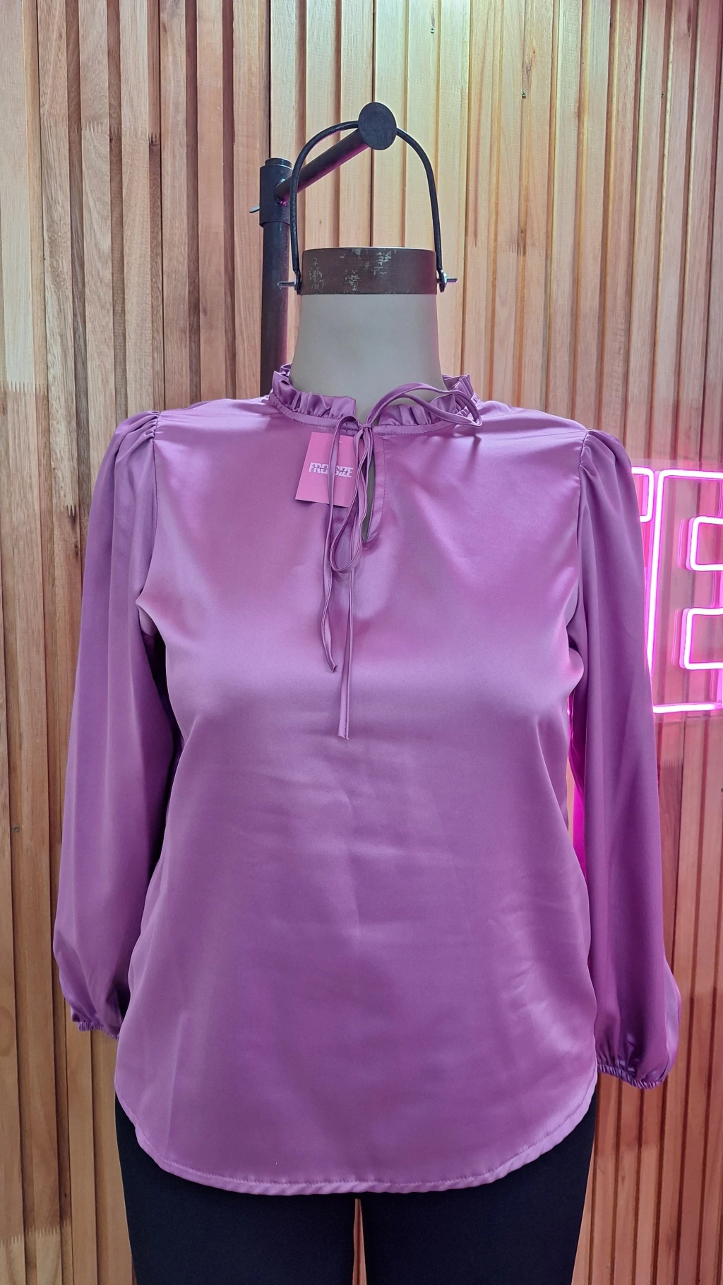 CAMISA VOLADO