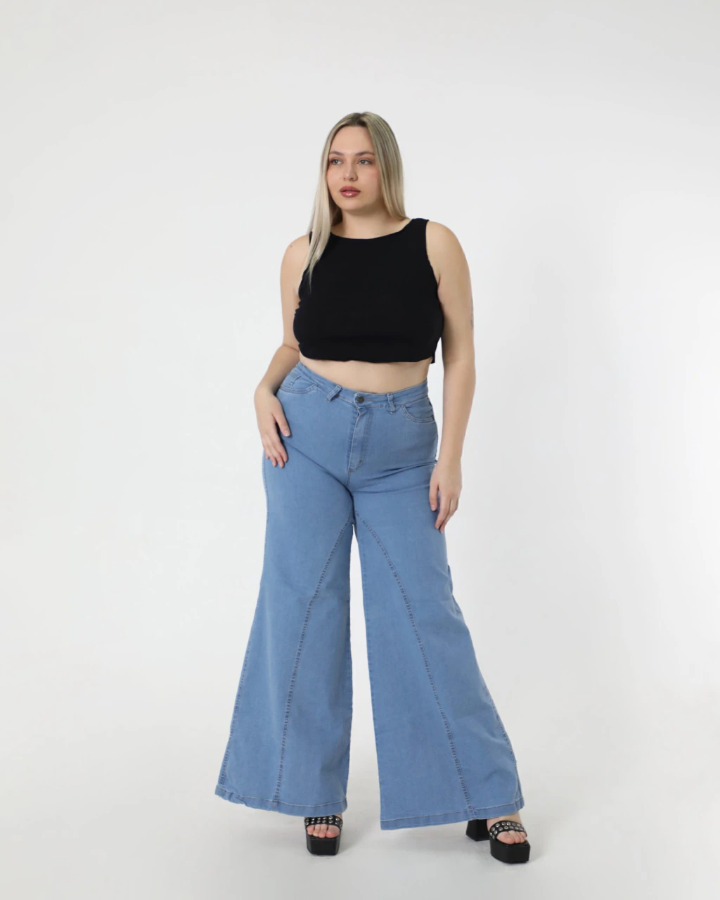 PANTALON WIDE LEG LAGERS
