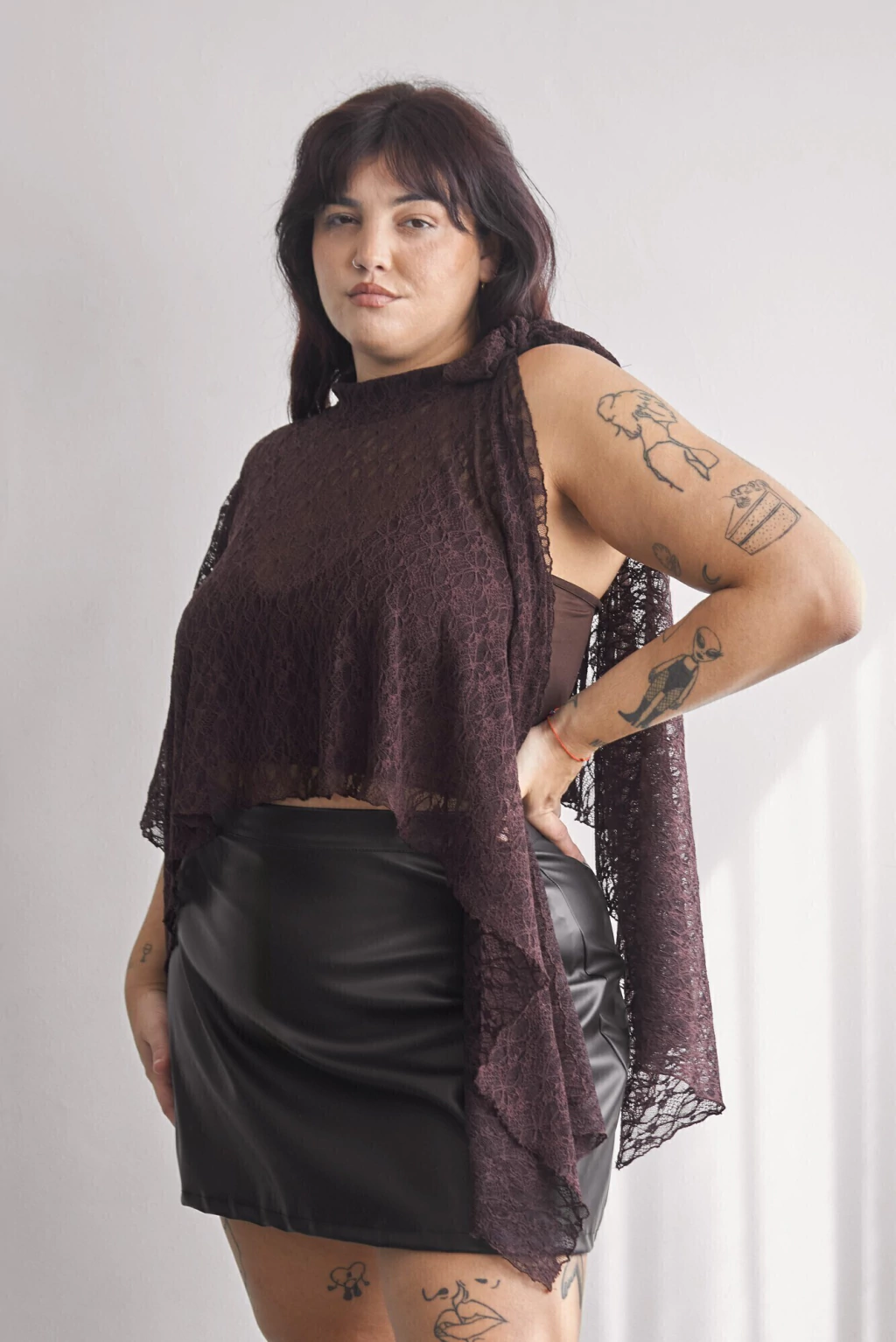 PONCHO ENCAJE