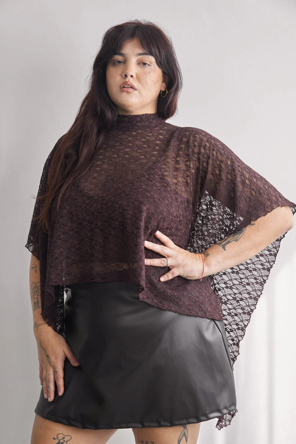 PONCHO ENCAJE
