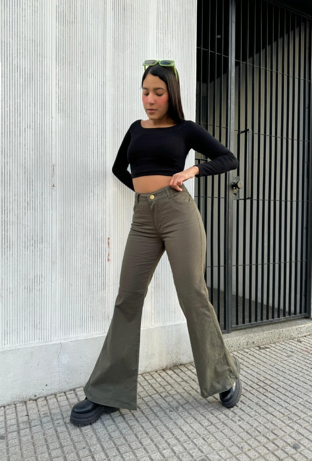 SÚPER OXFORD VERDE (Elastizado)