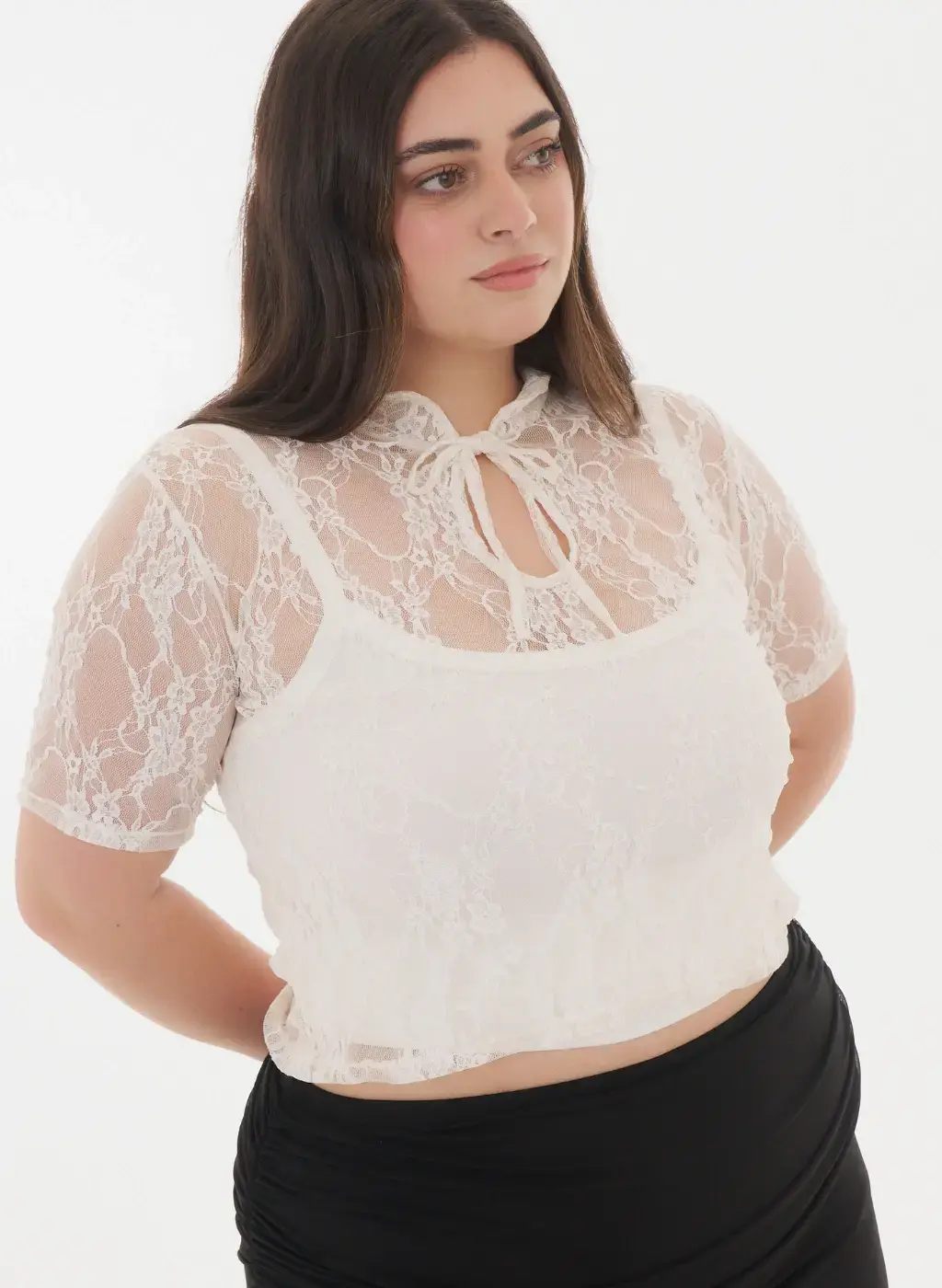 TOP MELODY ENCAJE