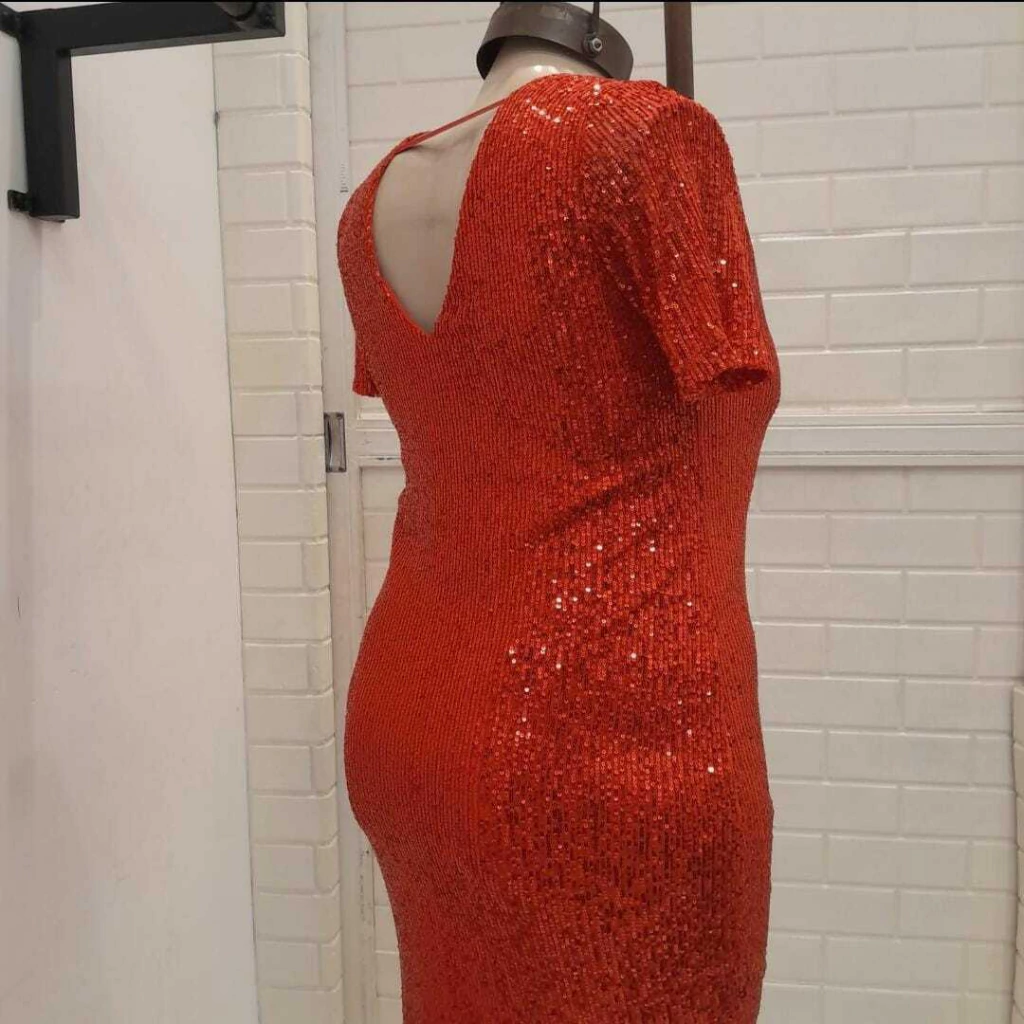 VESTIDO CORTO LENTEJUELAS