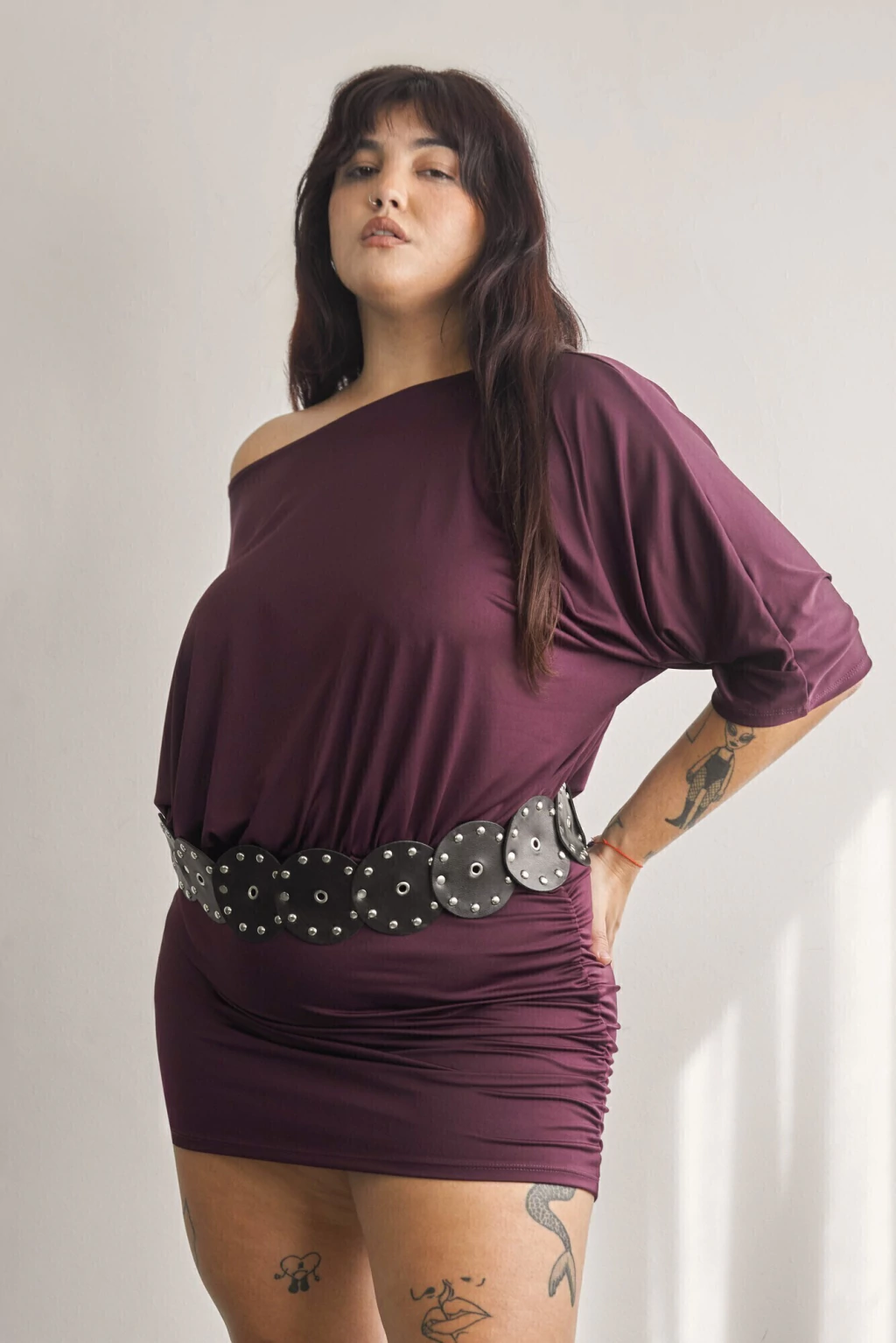 VESTIDO MICROFIBRA