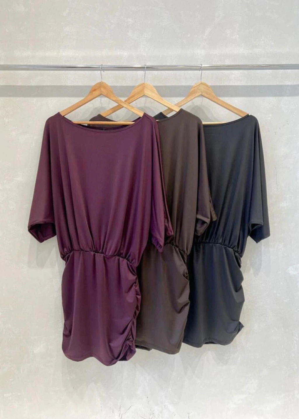 VESTIDO MICROFIBRA