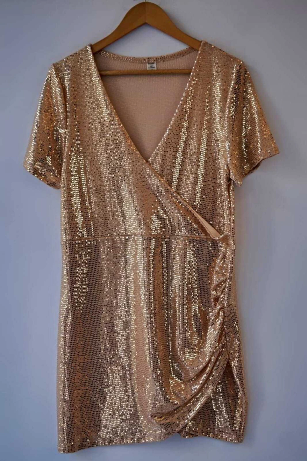 VESTIDO SIMIL LENTEJUELA