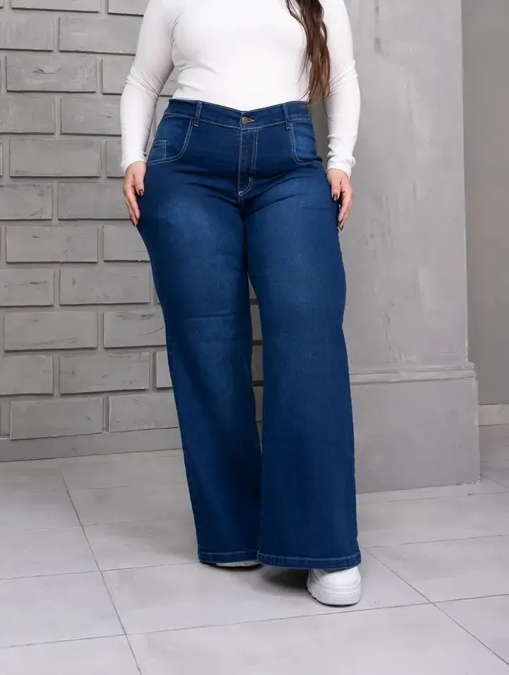 WIDELEG AZUL BOLSILLO (ELASTIZADO)