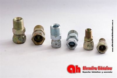 Adap. HG JIC 9/16 - MF con 1/4 (351.04.04)