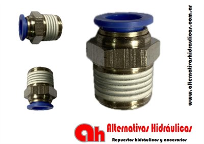 Conector Recto x Tubo 6-1/8"
