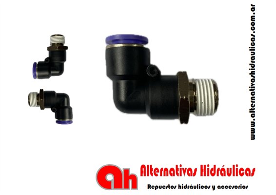 Codo Rosca x Tubo 6-1/8"
