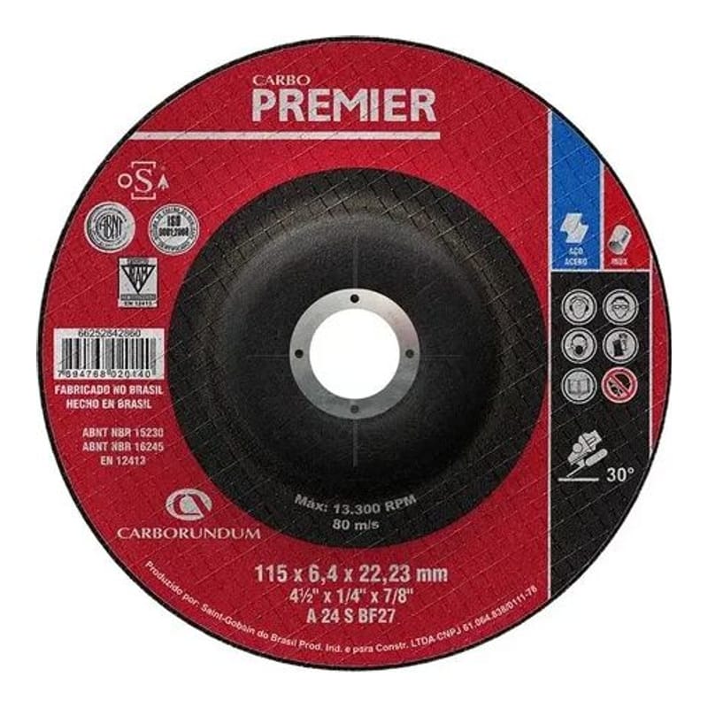 Disco 114.3X1.6 Premier Corte