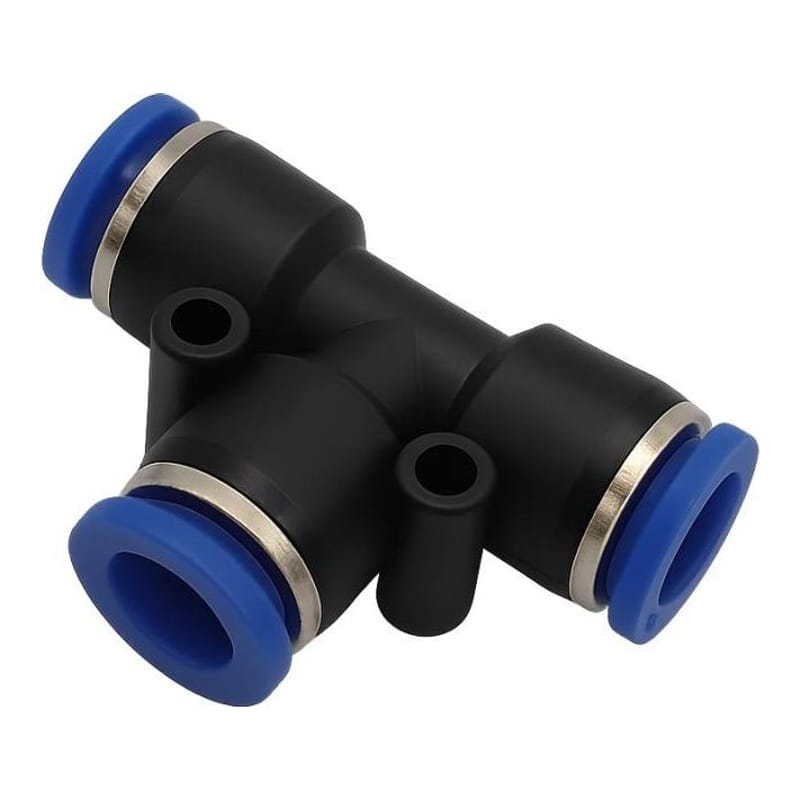 Conexion Automatica Union Triple 062-01 Plast 6MM