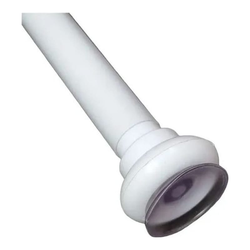 Caño Extensible Cortina Aluminio Blanco de 2,00 Mts.