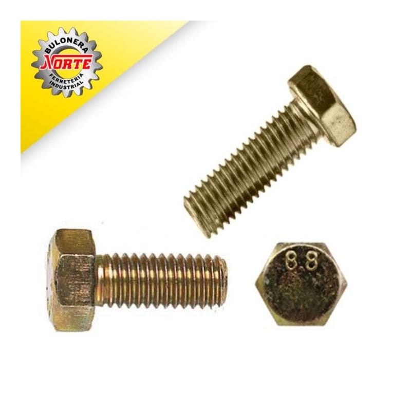 Bulon Milimetrico M 8X20CABEZA Hexagonal G8 Ma