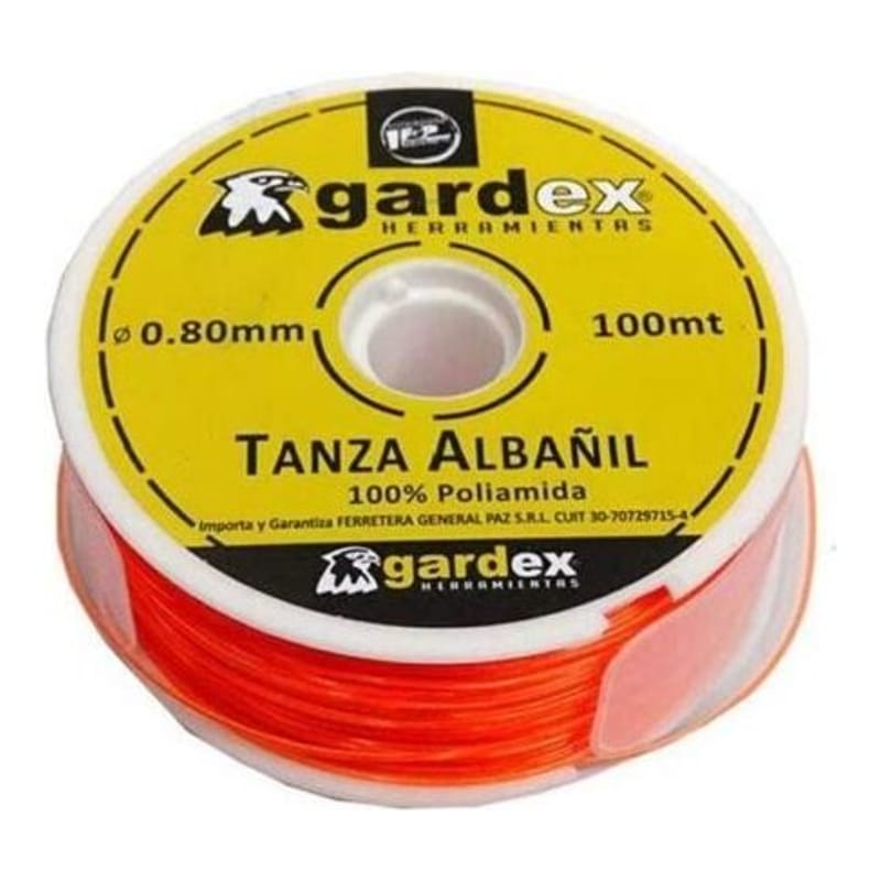 Tanza Albañil Gardex 0.80MM x 100M