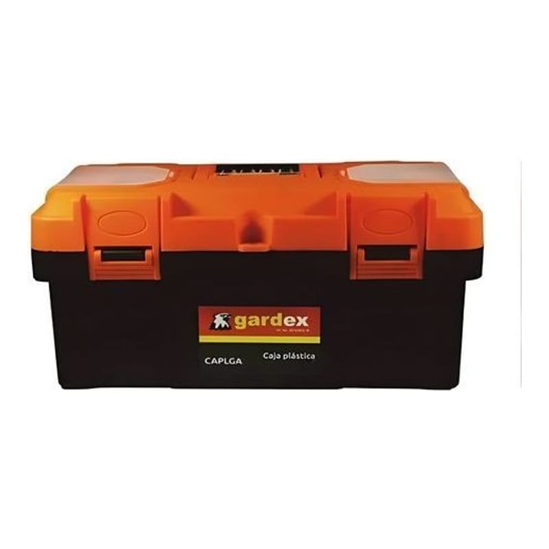 Caja Herramienta Gardex 16" sin Bandeja Tapa Baja