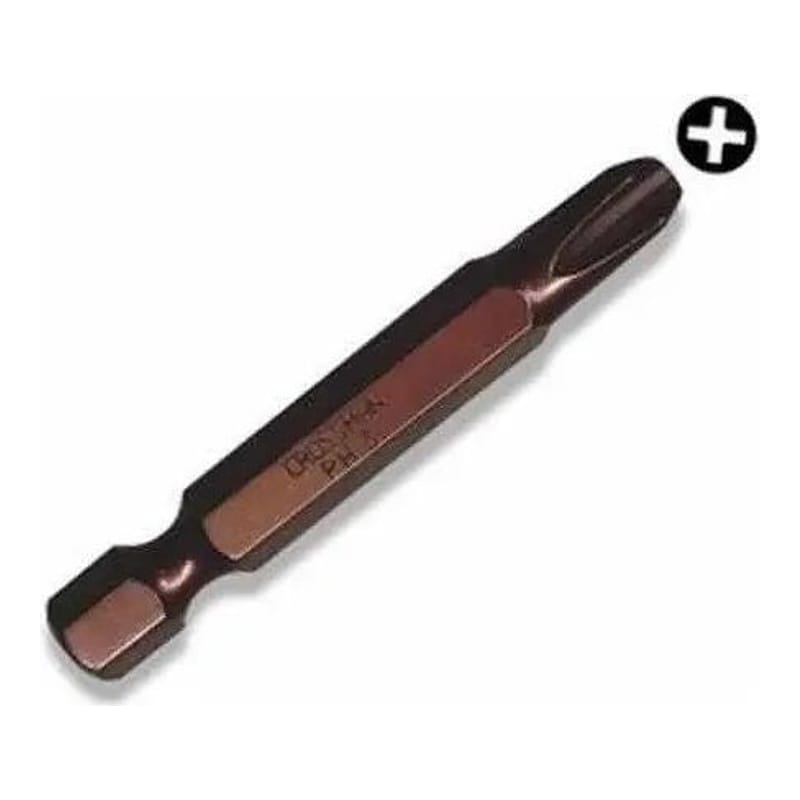 Cross Punta Phillips Magnetica Nº2 x 50MM.ENC.1/4" (C/U)
