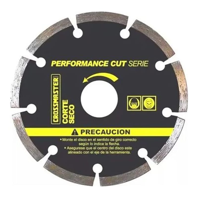 Cross Disco Diamantado Segmentado Corte Seco 230MM.