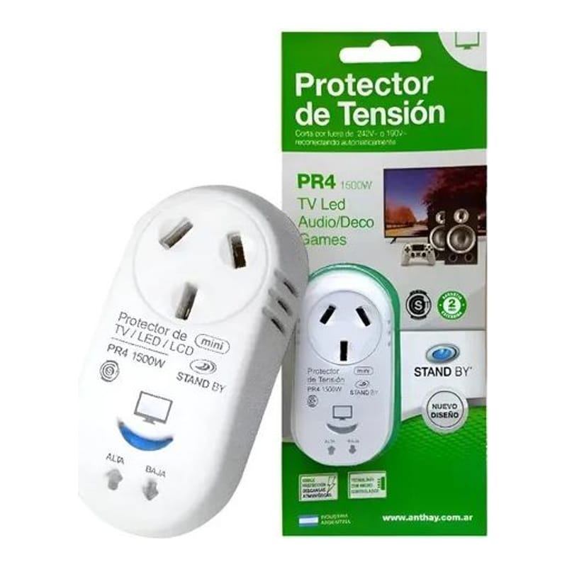 Protector p/Audio y Video 1500W Anthay
