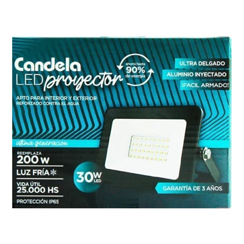 Proyector LED 30W Fria Candela