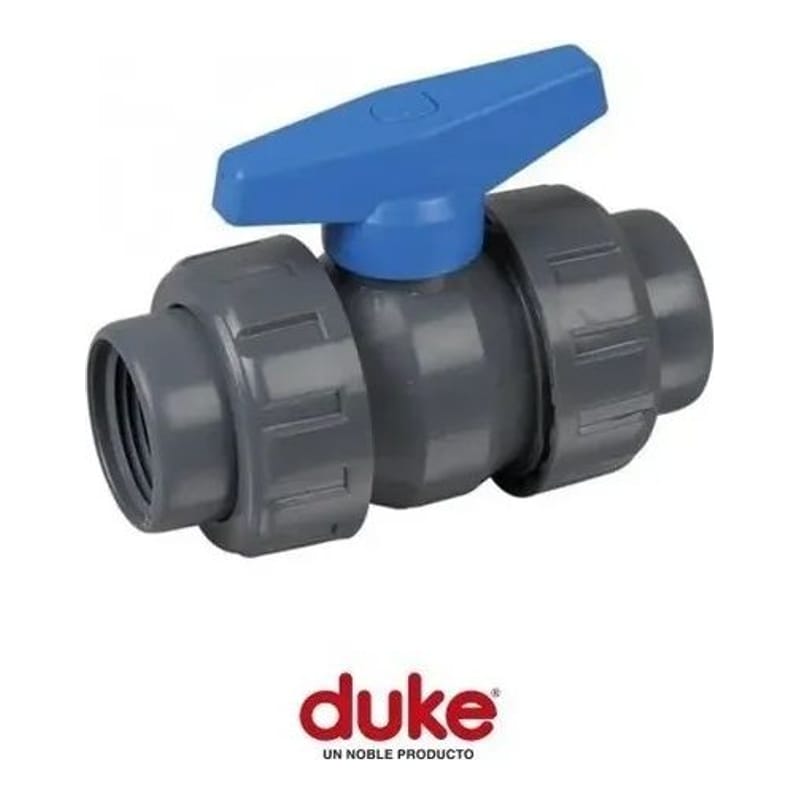 Llave Esferica PVC Ø 1/2 Duke