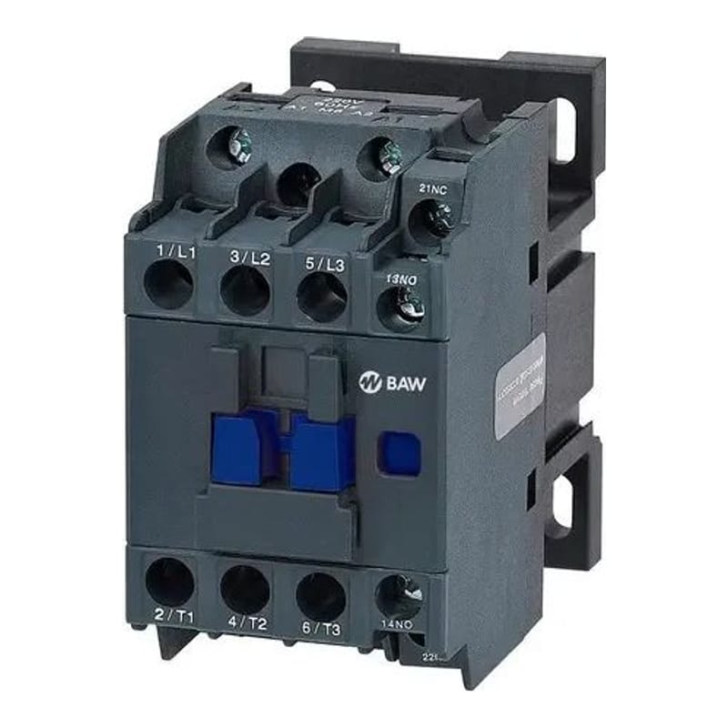 Contactor Tripolar 12A 1NA Bobina 220 Vca