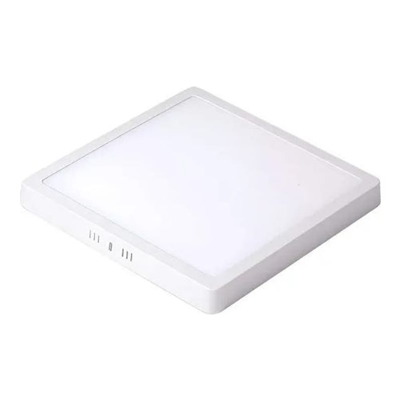 Plafon LED Cuadrado Base 24W Frio