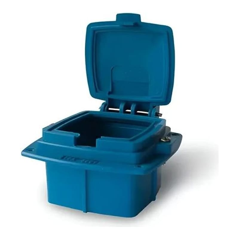 Caja Caps.ext Azul Vacia 32A Kalop