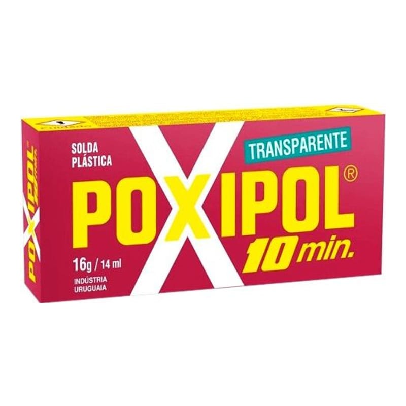 Poxipol Transparente 10 Minutos 16G / 14ML
